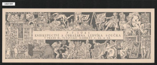P.F. 1941 Knihkupectví a obrazárna Ludvíka Součka ...