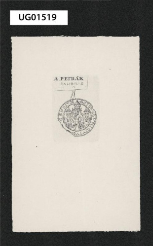 A. Petrák ex libris