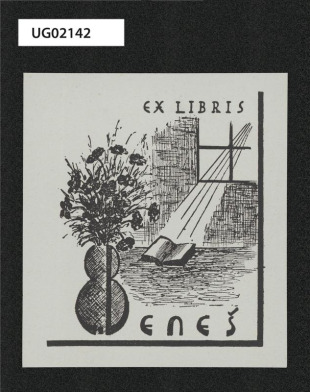 Ex libris B Beneš