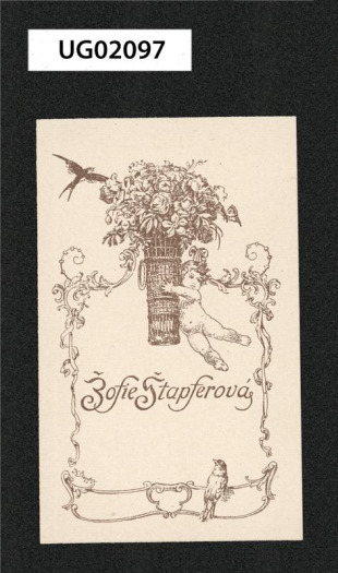 [ex libris] Žofie Štapferová
