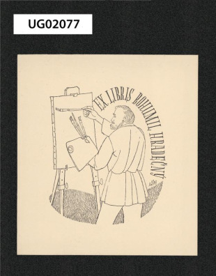 Ex libris Bohumil Hadečný