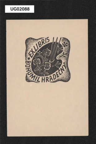 Ex libris Bohumil Hradečný