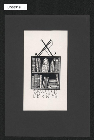 Ex libris Josef-Růže Lekner