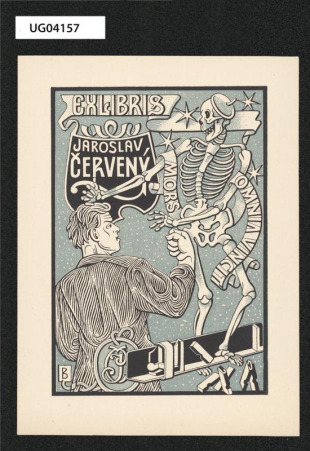 Ex libris Jaroslav Červený