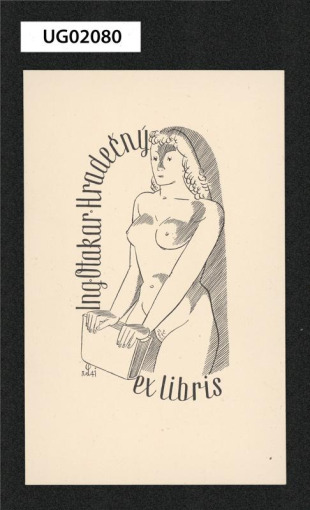 Ex libris Ing. Otakar Hadečný