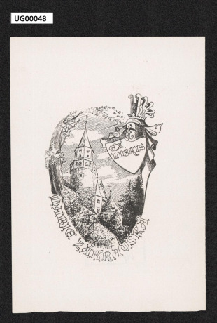 Ex libris Marie Zákravská
