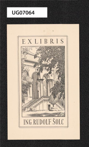 Ex libris Ing. Rudolf Šolc