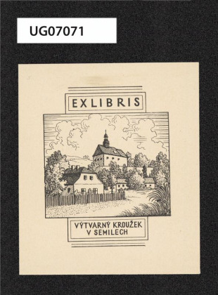 Ex libris Výtvarný kroužek v Semilech