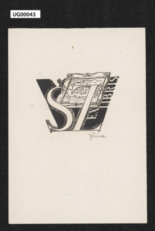 Ex libris ŠZ (Št. Zákravský)