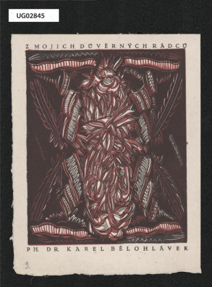 ex libris PhDr. Karel Bělohlávek