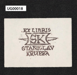 Ex libris Stanislav Křupka