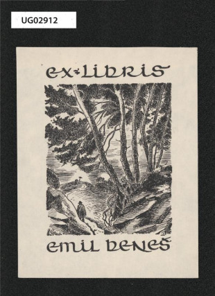 Ex libris Emil Beneš