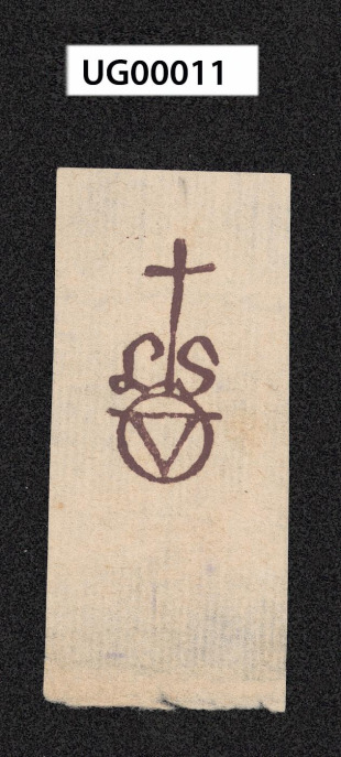 LS/ monogram s křížem