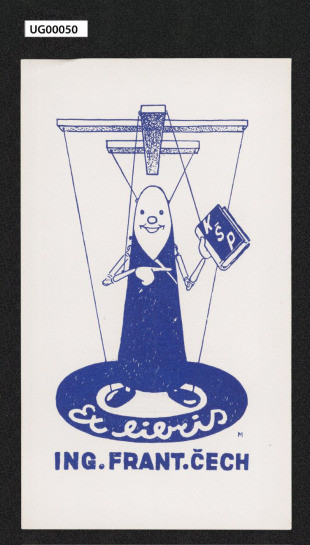 Ex libris ing. Frant. Čech