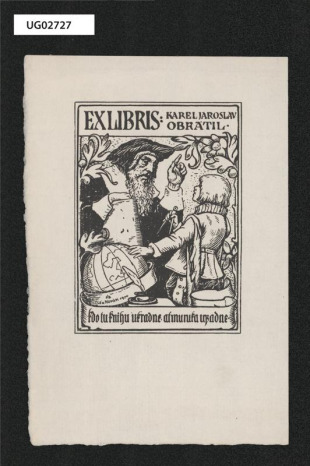 Ex libris Karel Jaroslav Obrátil