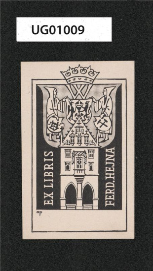 Ex libris Ferd. Hejna