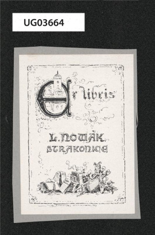 Ex libris L. Novák Strakonice