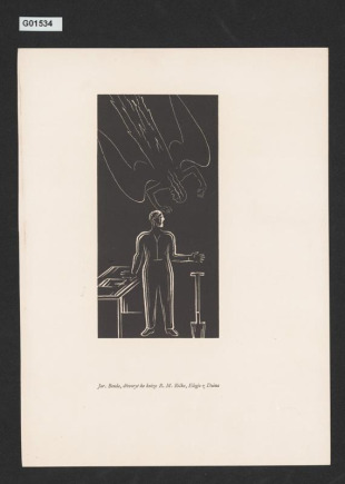 Ilustrace ke knize R.M.Rilkeho, Elegie z Duina