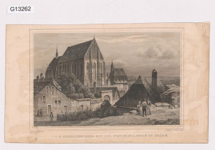 Die St. Nicolauskirche mit der Wenzelskapelle in Znaym