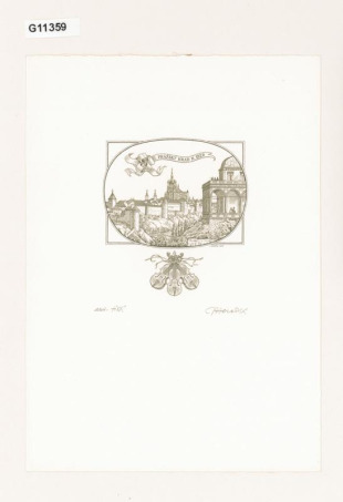 Chopin v osvobozenecké Praze 1829, ilustrace, Pražský hrad r. 1829