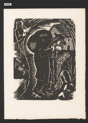 Papírový Mojšl, ilustrace ke Slezským písním P. Bezruče