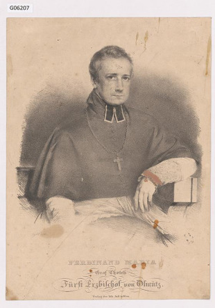 Ferdinand Maria hrabě Chotek, olomoucký arcibiskup