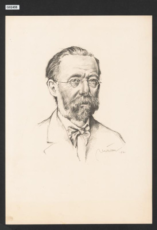 Portrét B. Smetany