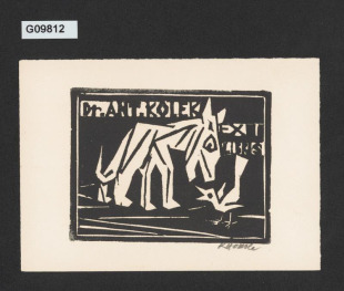 Ex libris Dr. Ant. Kolek