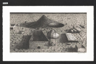 Grand trou avec Boîte carrée / Velká díra s krabicí
