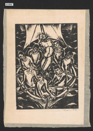 Odysseus am Mast / Odysseus u stěžně