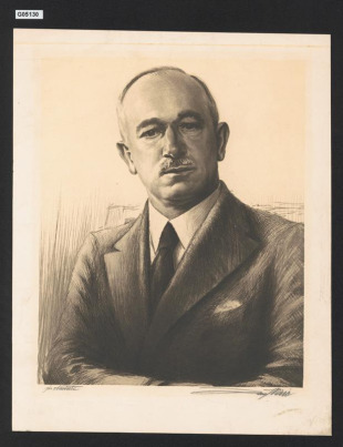 Portrét dr. E. Beneše