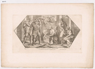 Ilustrace Bible - Zrození v Betlémském chlévě
