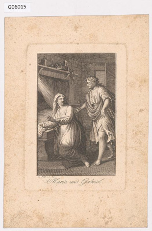 Maria a Gabriel