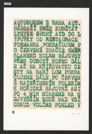 Akce Českomoravská vrchovina, Město v údolí