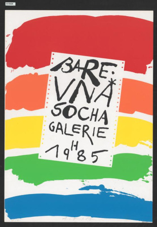 Barevná socha