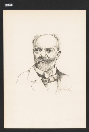 Portrét Ant. Dvořáka
