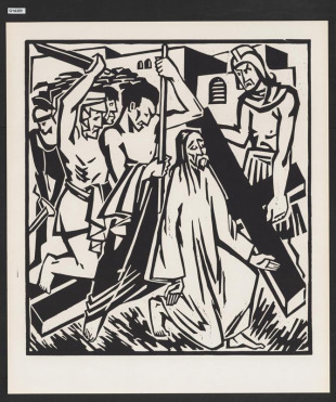 Křížová cesta III. (Pán Ježíš padá pod křžem poprvé)