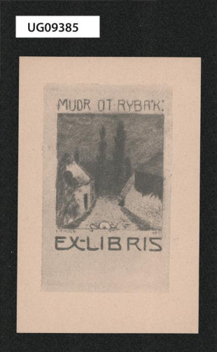 Ex libris MUDR Ot. Rybák