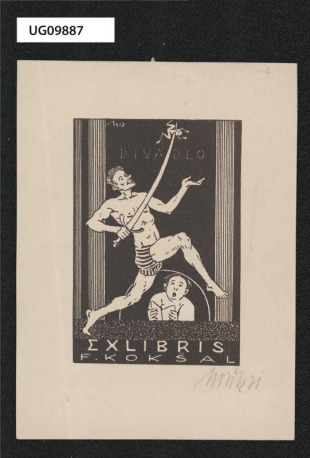Ex libris F. Kokšal