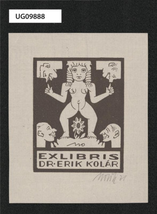 Ex libris Dr. Emil Kollár