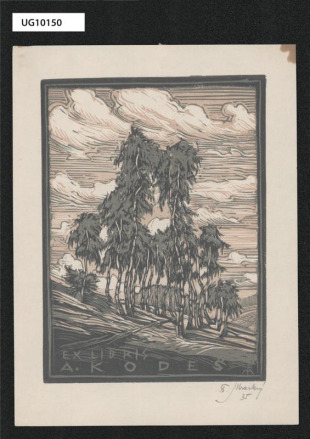 Ex libris A. Kodeš