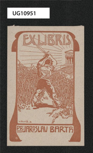 Ex libris Dr. Jaroslav Barth