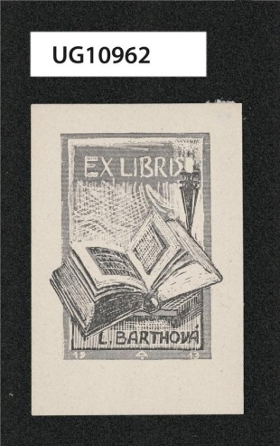 Ex libris L. Barthová
