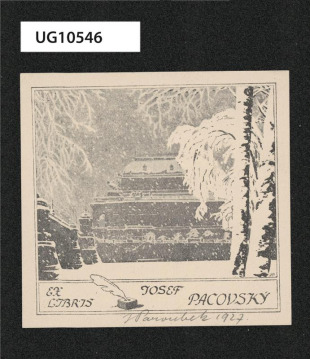 Ex libris Josef Pacovský