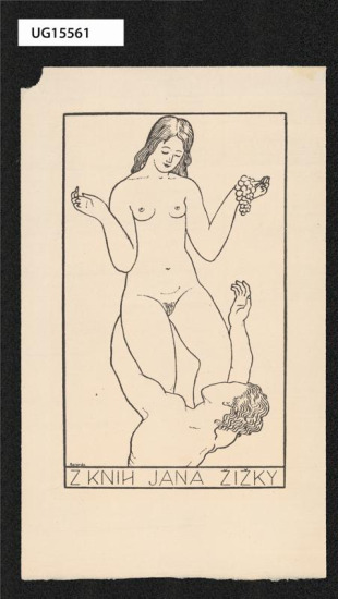 Ex libris BBB (Bedřich Beneš Buchlovan)
