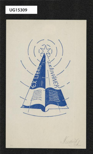 Ex libris J. Křivánek