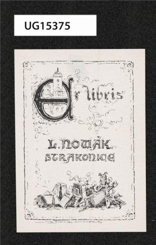 Ex libris L. Nowák Strakonice