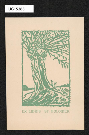 Ex libris St. Holomek