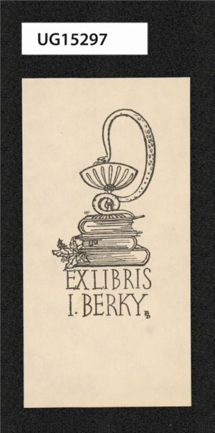 Ex libris J. Berky