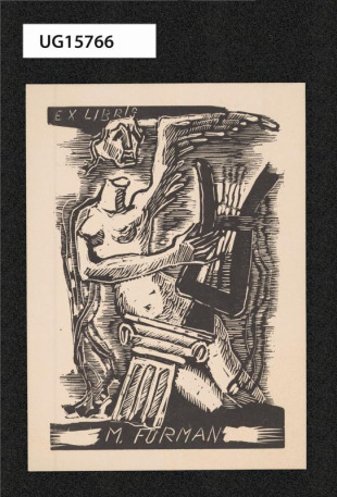 Ex libris M. Forman